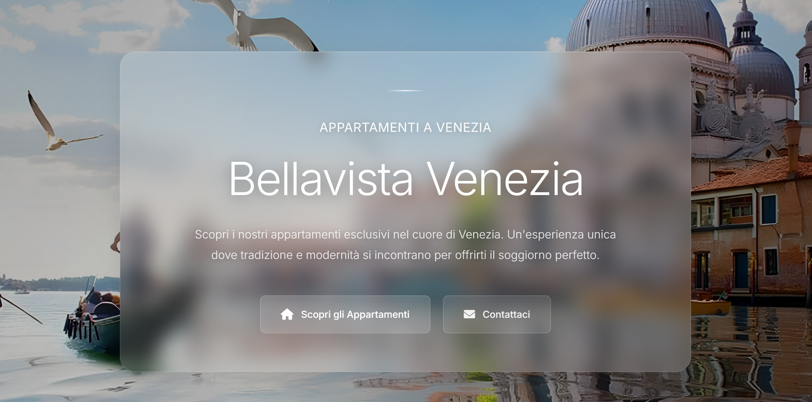 Apartment Renting Website - Venice Luxury Vacation Rental Platform